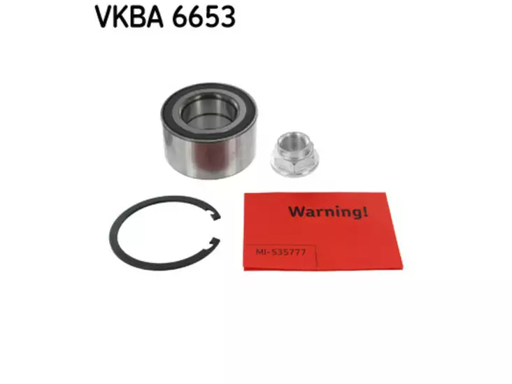 PYÖRÄNLAAKERISARJA SKF, ETU/TAKA, FORD, MAZDA - Pyöränlaakerisarjat - VKBA6653 - 1