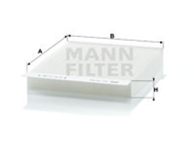 RAITISILMASUODATIN MANN, OPEL - Raitisilmasuodattimet - 1482-CU2143 - 1