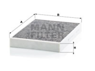 RAITISILMASUODATIN MANN, VOLVO - Raitisilmasuodattimet - 1482-CUK34003 - 1