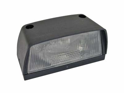 HALOGEN YLEISMALLI REKISTERIVALO MUSTA - KESKIKOKO - Rekisterivalot polttimomalli - 1606-27233 - 1