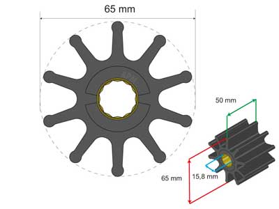 SIIPIPYÖRÄ HD - Veneen siipipyörät - 1798-0602023 - 1