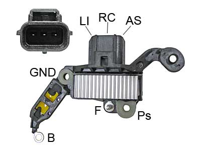 SÄÄDIN FORD MONDEO 01- - Lataus-säädin - 2010-105243 - 1