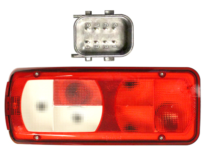 TAKAVALO DAF 2012- VASEN - Valaisimet RK, merkkihaku - 1608-5053 - 1