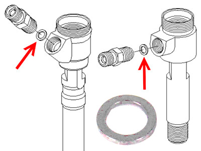 TIIVISTERENGAS CR-SUUTTIMEN - Common Rail muut varaosat - F00VC17003 - 1