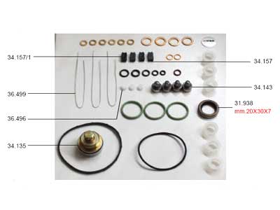 TIIVISTESARJA NIPPON - Tiiviste ja korjaussarjat - 31487-3 - 1