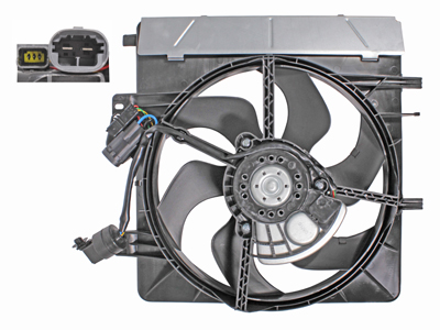 VAPAATUUL. 2-NOP. 338MM C-C3 - Vapaatuulettimet ja vastukset merkkihaku - 9035-696133 - 1