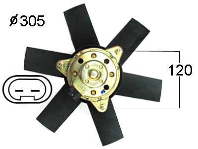 VAPAATUUL. BOXER,DUCATO - Vapaatuulettimet ja vastukset merkkihaku - 9043-1463 - 1