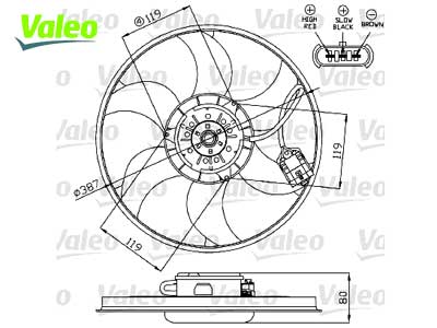 VAPAATUUL. CORSA C 00- - Vapaatuulettimet ja vastukset merkkihaku - 9042-696283 - 1