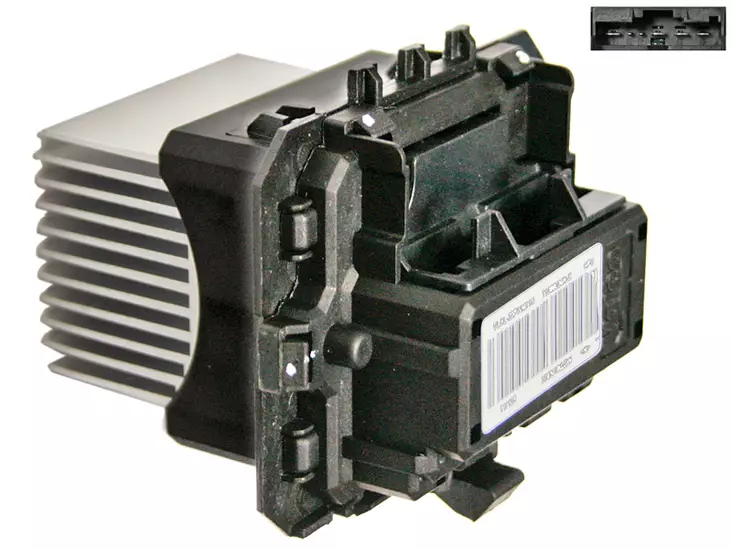 VASTUS/NOP.SÄÄDIN P-308 AC - Puhallinmoottorit & vastukset merkkihaku - 9043-1883 - 2