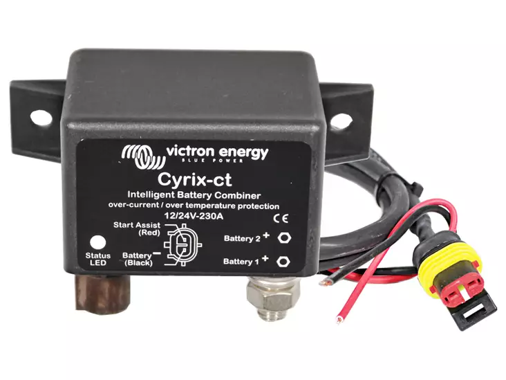 VICTRON CYRIX-CT KAKSOISAKKURELE 12/24V-230A - Kaksoisakkureleet & jakodiodit veneeseen - 1702-87443 - 1