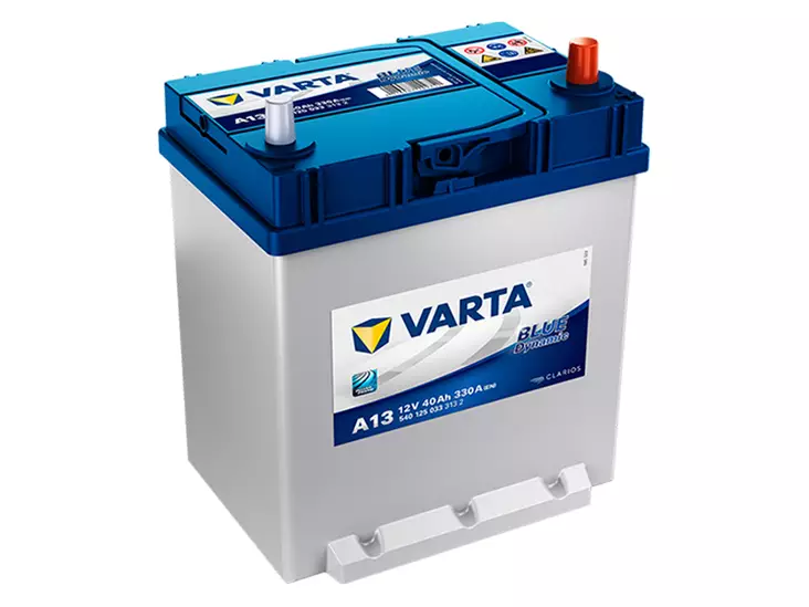 Varta A13 Blue Dynamic käynnistysakku 12V 40Ah 330A -/+ - VARTA käynnistysakut - 1810-A13 - 2