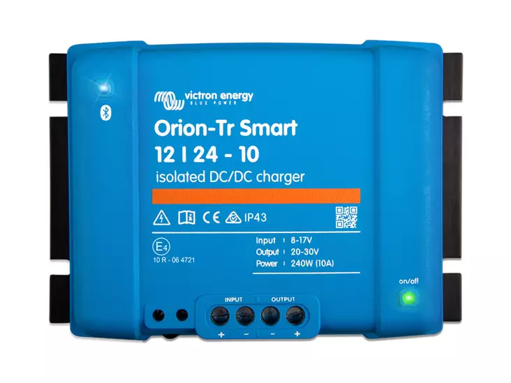 Victron Energy OrionTR Smart DCDC Laturi 12/24 10A (240W) Eristetty