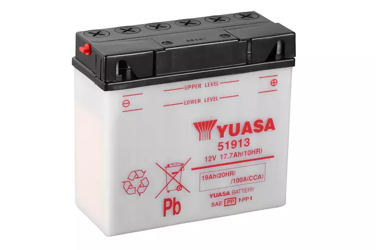 YUASA MP-AKKU 12V 19AH 51913 -/+ - Yuasa Mp-akut - 51913 - 1