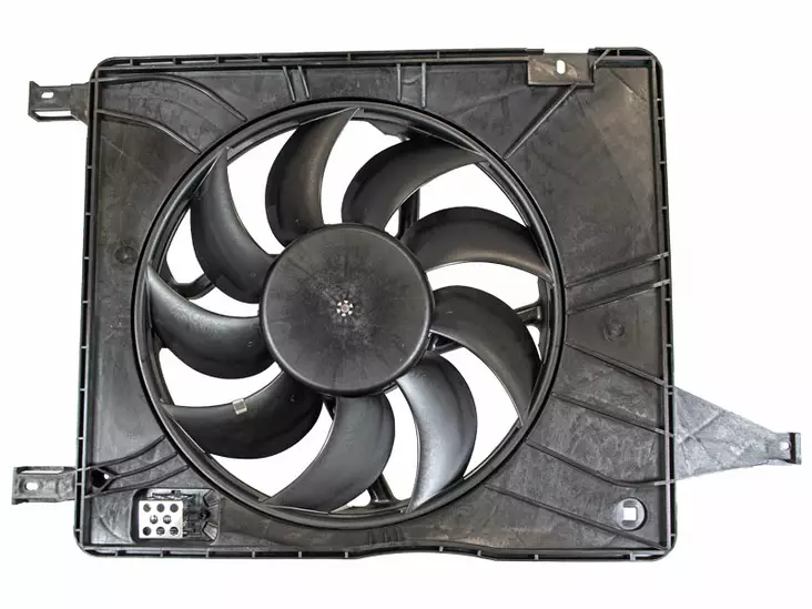 NPD Jäähdyttimen vapaatuuletin kotelolla 384mm 300W - Nissan Qashqai (I) - Vapaatuulettimet ja vastukset merkkihaku - CF63-19533 - 1