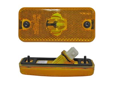 VIGNAL ÄÄRIVALO KELTAINEN 110X50MM - IVECO, RENAULT - Keltaiset äärivalot - 1608-5033 - 1