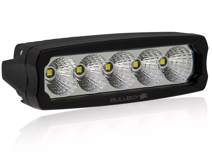 Bullboy Proline Slim musta led-työvalo - 25W / 1771LM / 6000K - LED-työvalot <28W - 1603-300363 - 2