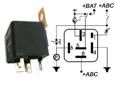 JAKSORELE PEUGEOT,CITROEN - Jaksoreleet 12V - 1100-0504 - 1