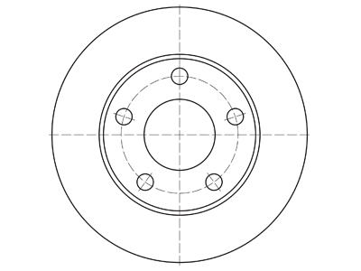 JARRULEVY 2 KPL/PKT, TAKA, AUDI, SKODA, VW - Jarrulevyt - 69-1234 - 1