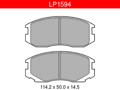 JARRUPALASARJA DELPHI ETU, DAIHATSU, MITSUBISHI, PROTON - Jarrupalasarjat - LP1594 - 1