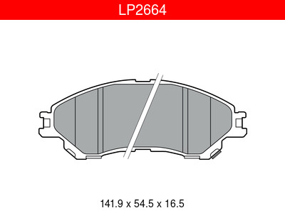 JARRUPALASARJA DELPHI ETU, SUZUKI - Jarrupalasarjat - LP2664 - 1