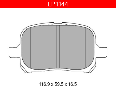 JARRUPALASARJA DELPHI ETU, TOYOTA - Jarrupalasarjat - LP1144 - 1
