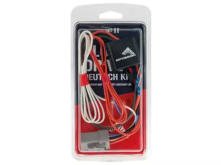 Johtosarja 1 lisävalolle DTP-4 12/24V 350/700W - Johtosarjat 1:lle valolle - 1605-WK044 - 2