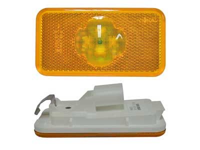 LED-ÄÄRIVALO KELTAINEN 24V 104X54MM - VOLVO,RENAULT - Keltaiset äärivalot - 1608-4744 - 1