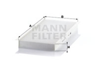 RAITISILMASUODATIN MANN, MB - Raitisilmasuodattimet - 1482-CU4054 - 1