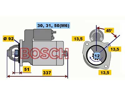 STARTTI BOSCH VOLVO - Startit - 0001231004 - 1