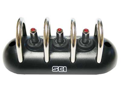 VIPUKATKAISIJAPANELI 99X45MM ON-OFF VIPUKATKAISIJAT - Katkaisin-sulakepaneelit - 29-1534 - 1