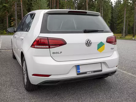 Car Lux alaikäisen kuljettajan tunnus - Ajoneuvoheijastimet ja kilvet - 1-92614 - 2