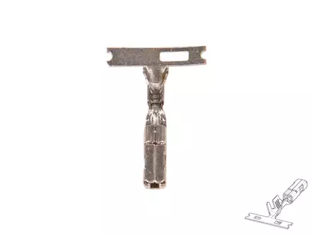 Liitin 1.5mm naaras 0,35-0,75mm2 1kpl - Delphi liitinkoteloon - Liittimet suojaamattomat - 1090-01524 - 1