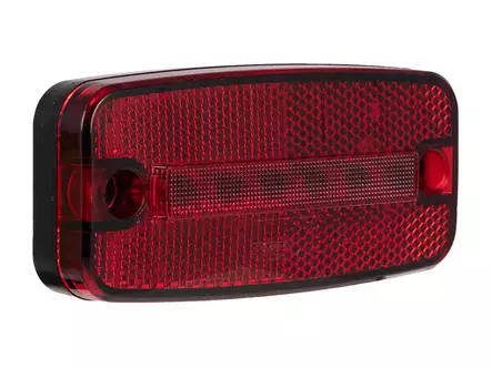 Truckvision led-äärivalo 110x50mm - punainen 12-24V - Punaiset äärivalot - 1608-0944 - 2