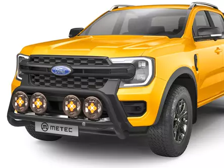 Metec Valorauta Nordicbar musta - Ford Ranger (IV), VW Amarok (II) - Metec Valotelineet Henkilöauto - 1853-20084 - 2