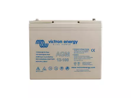 Victron Energy Super Cycle AGM-akku 12V 100Ah +/- - Victron Energy vapaa-ajan akut - 1806-4034 - 2