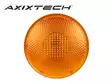 AXIXTECH PHOTON-8H VAROITUSVALAISIN KELT.LASI 210MM 12/24V # - LED-varoitusvalo - 1603-300654 - 1