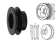 HIHNAPYÖRÄ 135944 VW,VOLV - Hihnapyörät 10mm - 2901-135944 - 1