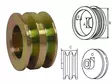 HIHNAPYÖRÄ 17/67MM 2X10 - Hihnapyörät 10mm - 2900-3614 - 1