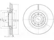 JARRULEVY DELPHI, 2 KPL / PKT, ETU, AUDI A4, A6, ALLROAD, S4 - Jarrulevyt - BG3714 - 1