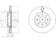 JARRULEVY DELPHI, 2 KPL / PKT, ETU FIAT - Jarrulevyt - BG4004 - 1