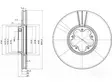 JARRULEVY DELPHI, 2 KPL / PKT, ETU, FORD TRANSIT - Jarrulevyt - BG3504 - 1