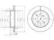 JARRULEVY DELPHI, 2 KPL / PKT, ETU, OPEL AGILA / SUBARU JUSTY - Jarrulevyt - BG3884 - 1