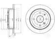 JARRULEVY DELPHI, 2 KPL / PKT, TAKA, CHEVROLET EVANDA - Jarrulevyt - BG4194 - 1