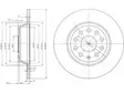 JARRULEVY DELPHI, 2 KPL / PKT, TAKA, SEAT ALHAMBRA, LEON / SKODA - Jarrulevyt - BG3954 - 1