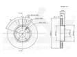 JARRULEVY SBS, 1 KPL/PKT, ETU, NISSAN, OPEL, RENAULT - Jarrulevyt - 88-1264 - 3
