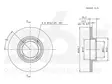 JARRULEVY SBS, 2 KPL/PKT, ETU, CHEVROLET, DAEWOO - Jarrulevyt - 88-1434 - 3