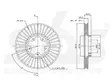 JARRULEVY SBS, 2 KPL/PKT, ETU, FORD - Jarrulevyt - 88-1454 - 3