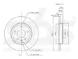 JARRULEVY SBS, 2 KPL/PKT, TAKA, AUDI, SEAT - Jarrulevyt - 88-1554 - 3