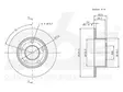 JARRULEVY SBS, 2 KPL/PKT, TAKA, AUDI, SKODA, VW - Jarrulevyt - 88-1234 - 3