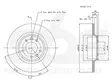 JARRULEVY SBS, 2 KPL/PKT, TAKA, CITROEN, PEUGEOT, SSANGYONG - Jarrulevyt - 88-1104 - 3
